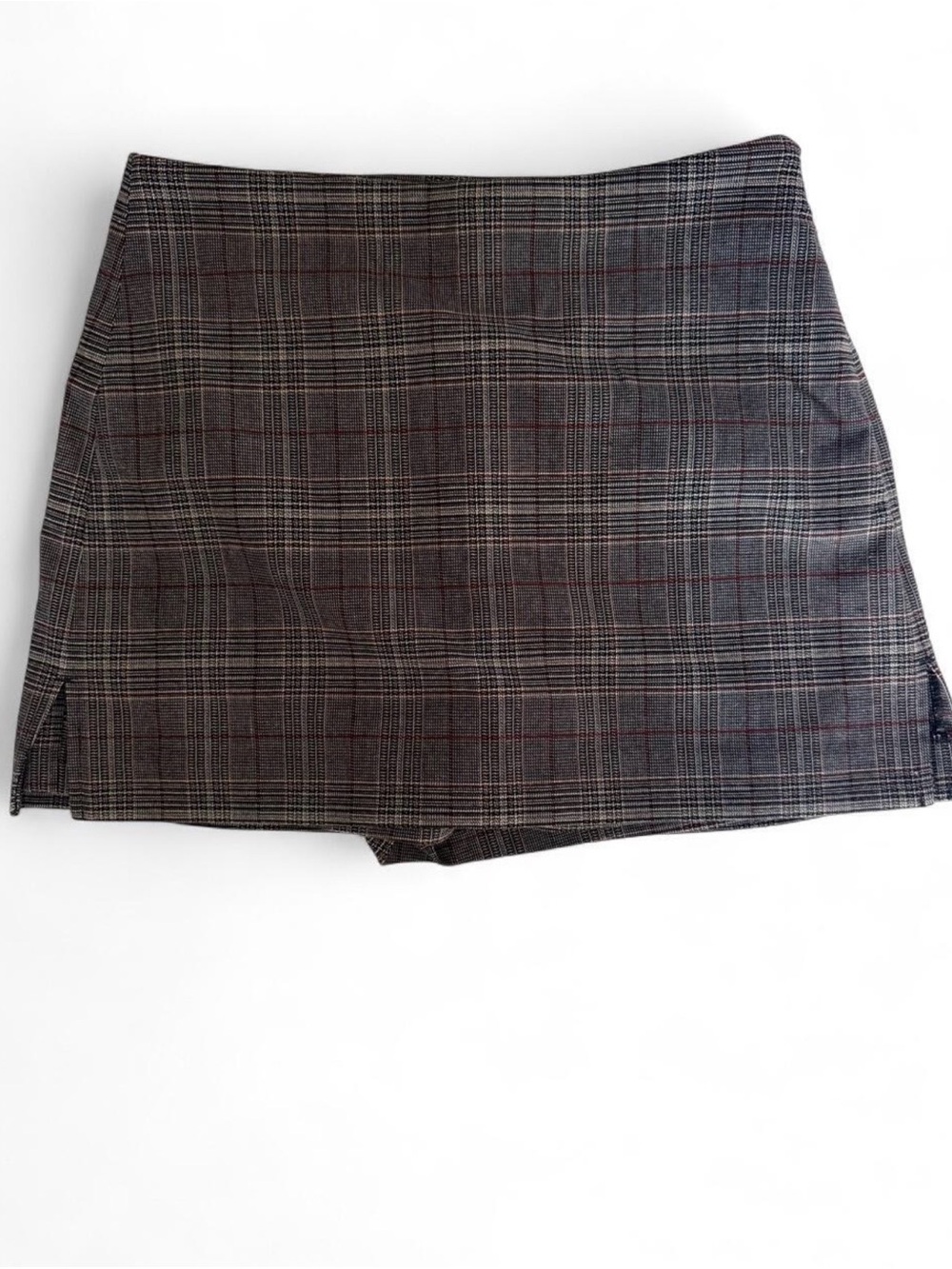 Express Editor Plaid Mini Skort – Size 6